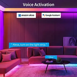 Customizable DIY Waterproof Smart RGB LED Strip Lights